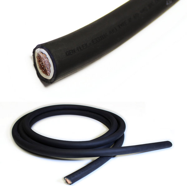 Portable 2000V Battery Cable 8AWG~ 4/0 Extra Flex Dual Rubber insulated Wire UL 1650 Kabel