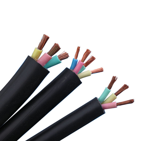 PVC Round Submersible Pump Cable Wire IEC & VDE 3Core & 4Core 1.5~95mm2 450V/750V Kabel